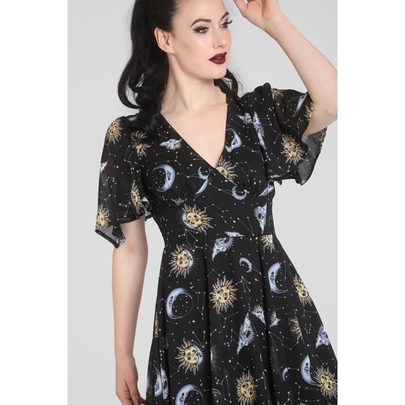 Hell Bunny Solaris Dress - Picture 1 of 12